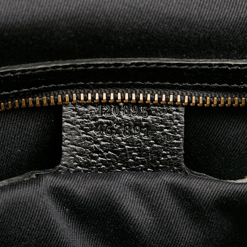 Gucci Gucci Canvas Nailhead Handbag (SHG-25921)
