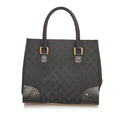 Gucci Gucci Canvas Nailhead Handbag (SHG-25921)