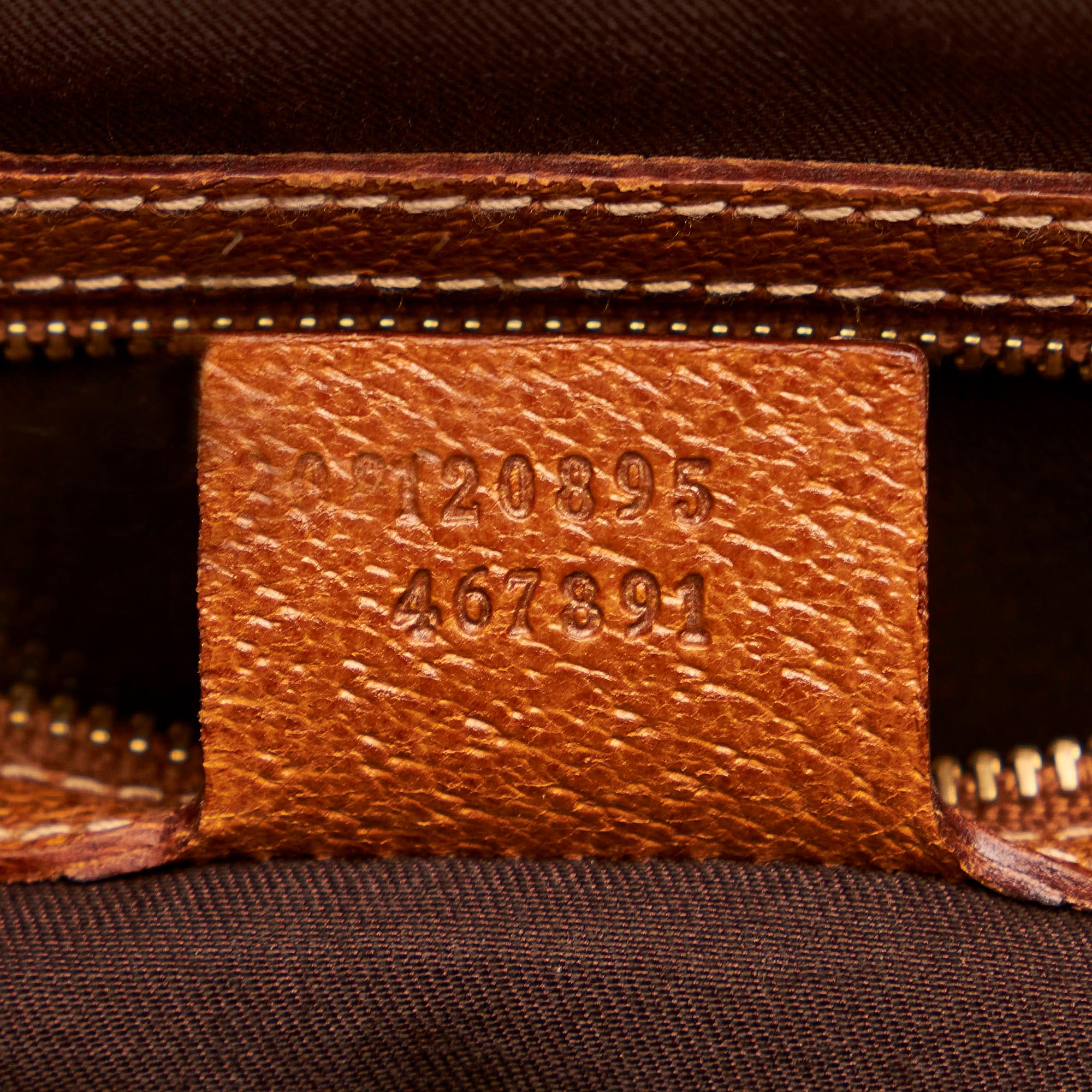 Gucci Gucci Canvas Nailhead Handbag (SHG-32388)