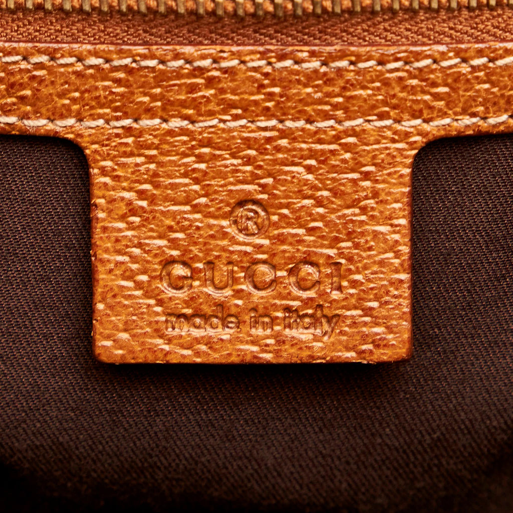 Gucci Gucci Canvas Nailhead Handbag (SHG-32388)