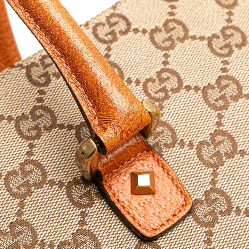 Gucci GG Canvas Nailhead Handbag