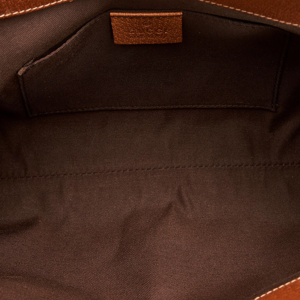 Gucci GG Canvas Nailhead Jackie Bardot (SHG-6ihMuF)