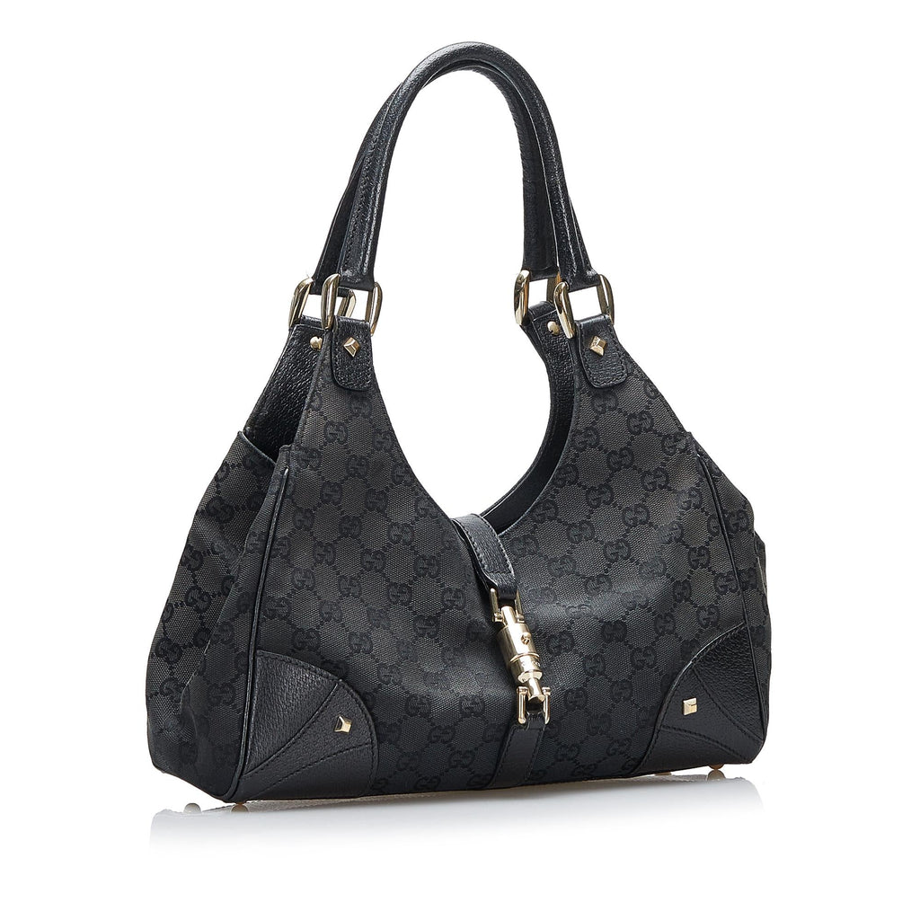 Gucci GG Canvas Nailhead Jackie O (SHG-S61S5C)