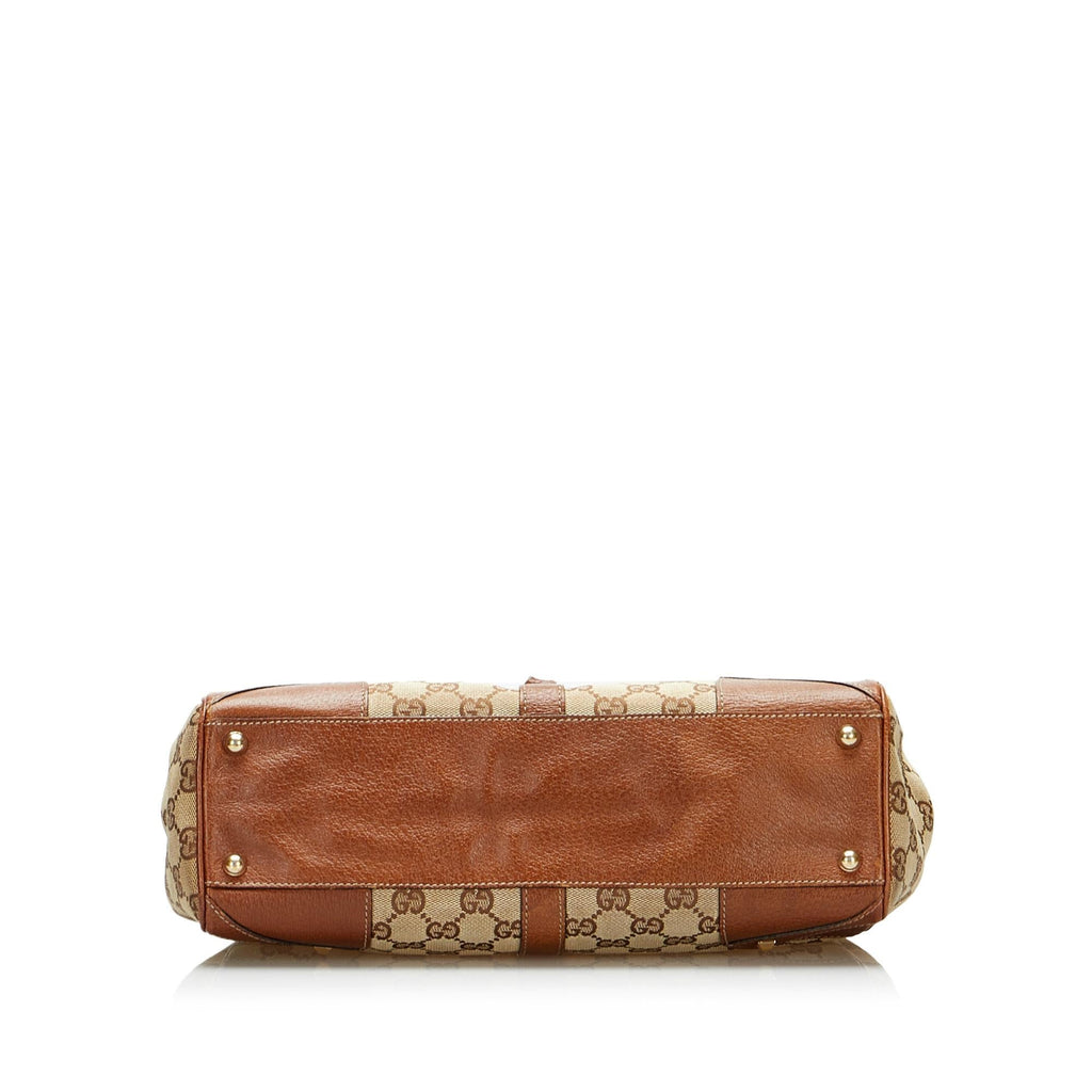 Gucci GG Canvas Nailhead Jackie O (SHG-m5gHWZ)