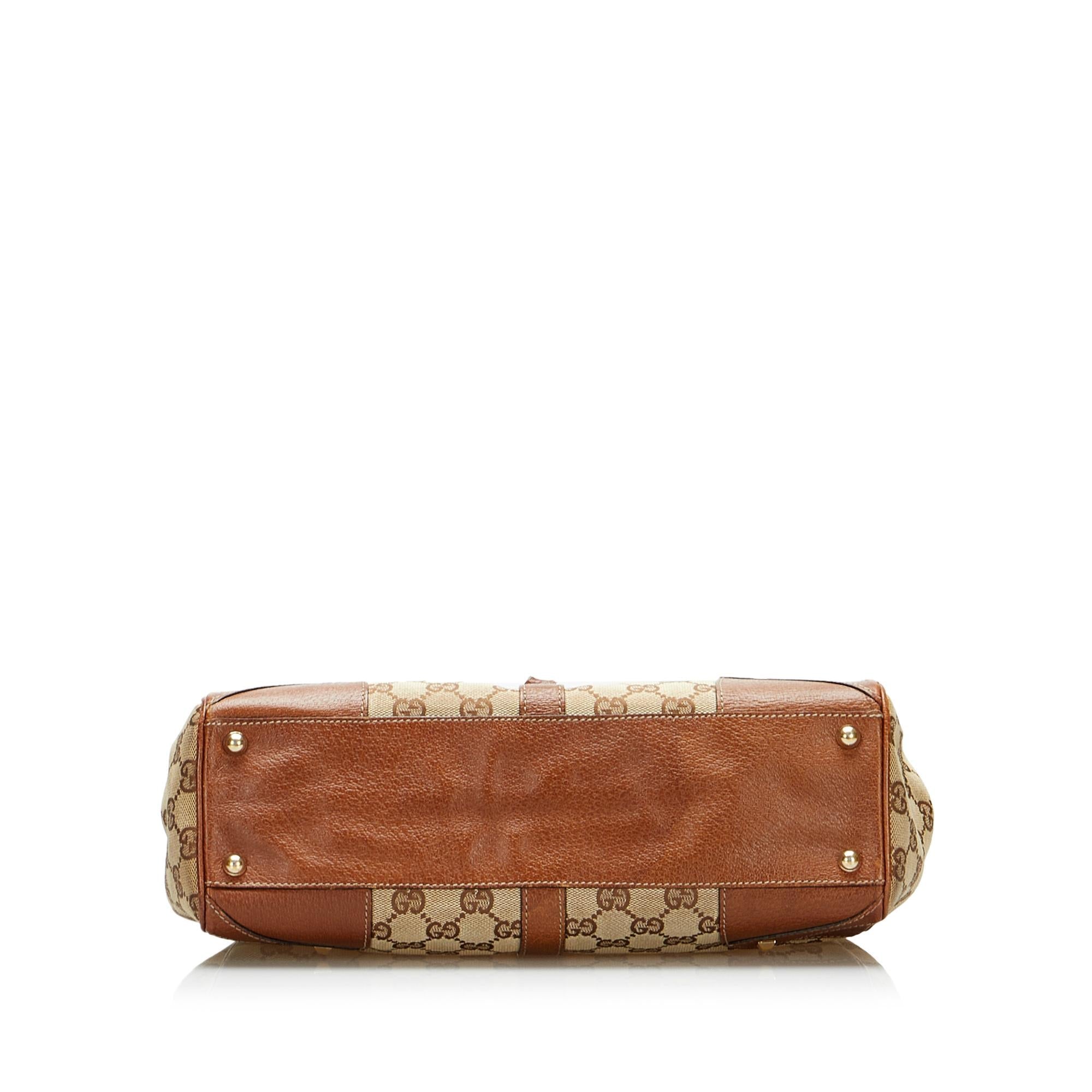 Gucci GG Canvas Nailhead Jackie O (SHG-m5gHWZ)