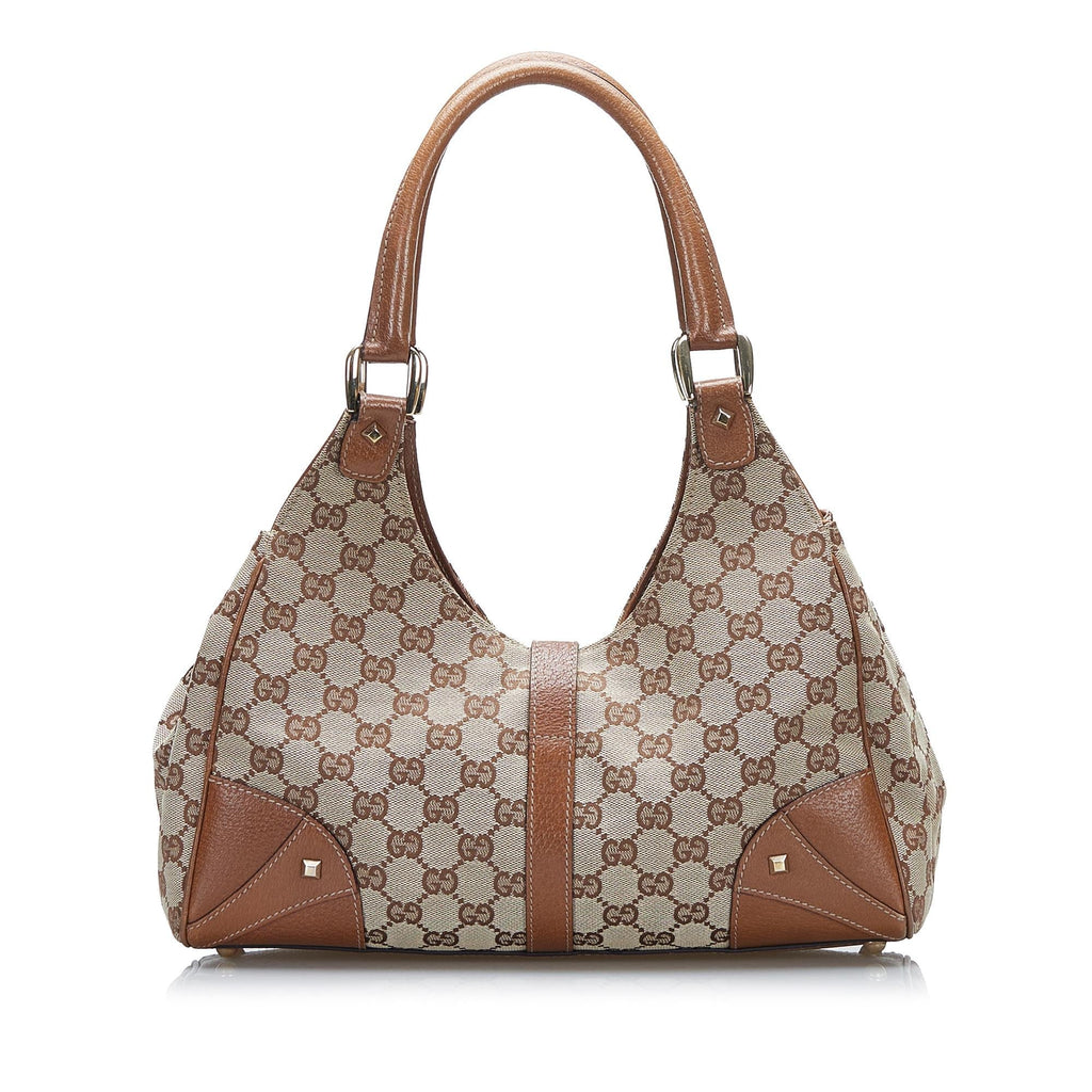 Gucci GG Canvas Nailhead Jackie (SHG-MytTQB)
