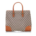 Gucci GG Canvas Nailhead Tote (SHG-37933)