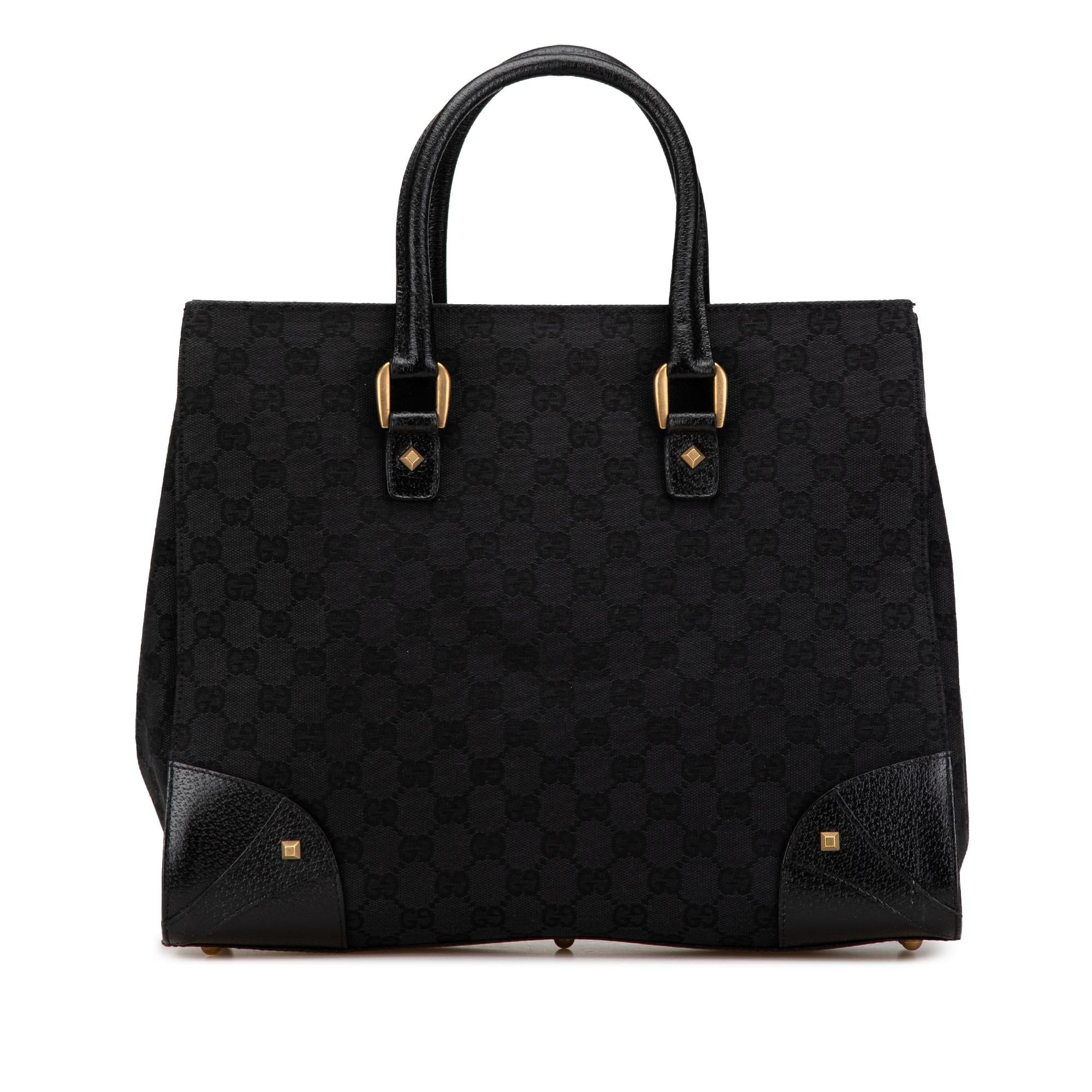 Gucci GG Canvas Nailhead Tote (SHG-AtfFVp)