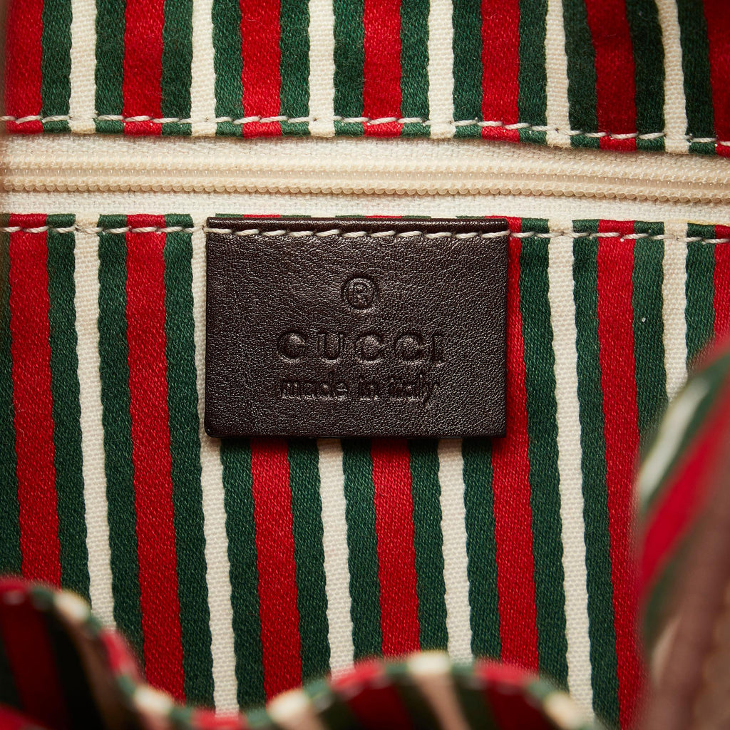 Gucci GG Canvas New Britt Hobo (SHG-M9DMWm)