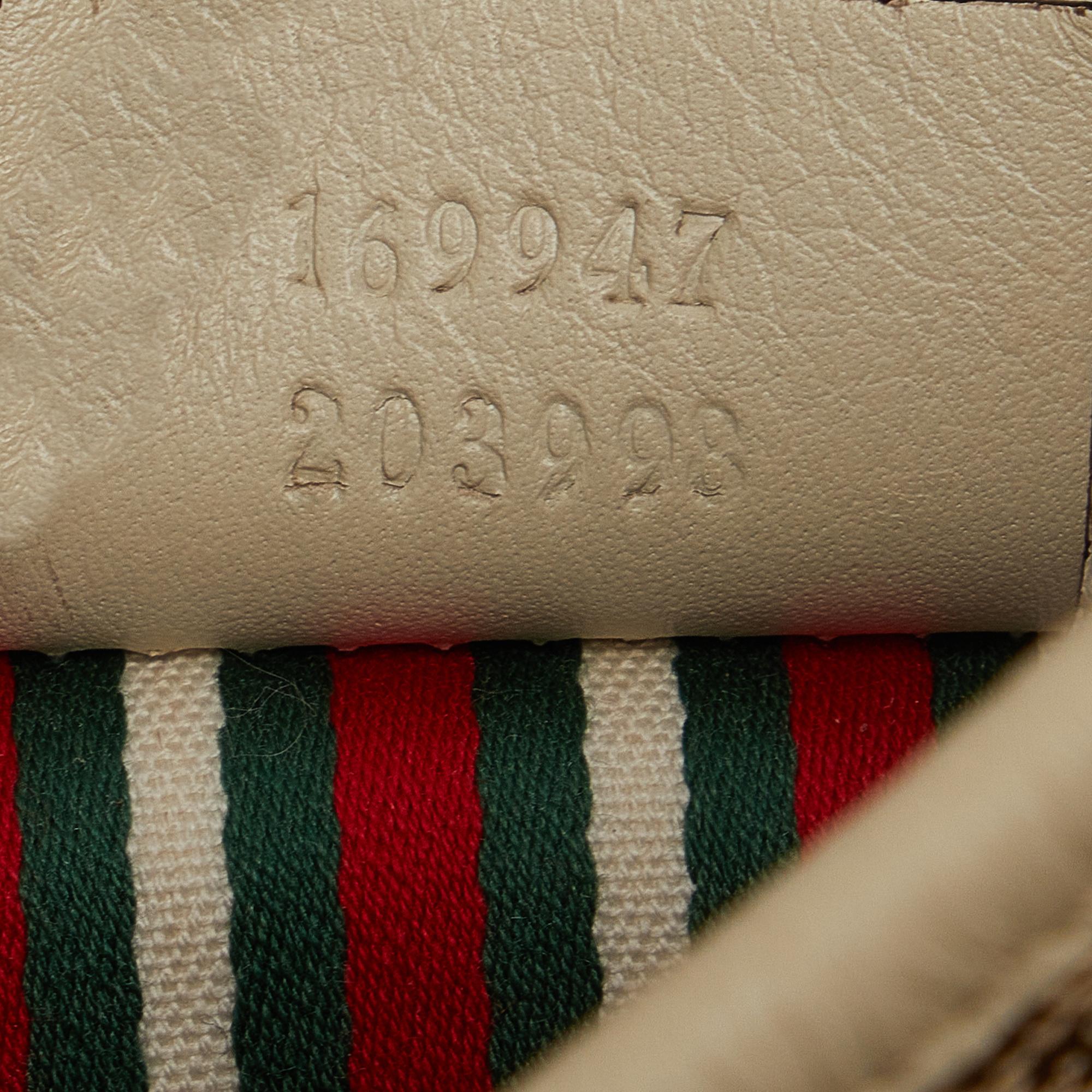 Gucci GG Canvas New Britt Hobo (SHG-SMOcBX)