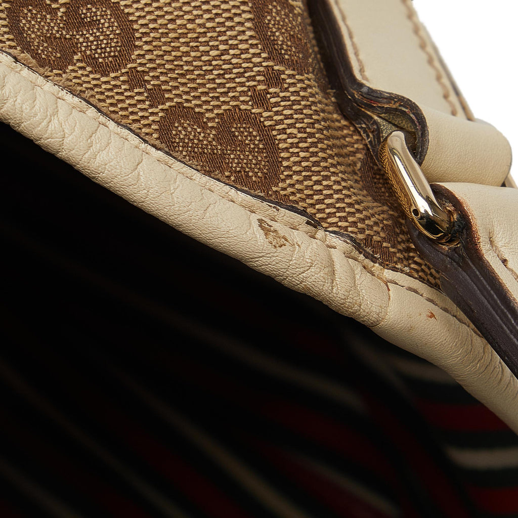 Gucci GG Canvas New Britt Hobo (SHG-SMOcBX)