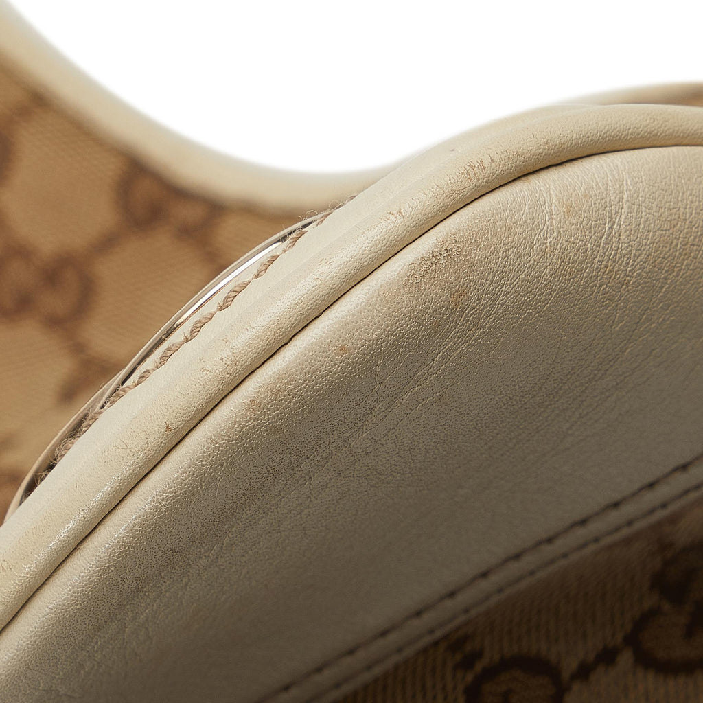Gucci GG Canvas New Britt Hobo (SHG-SMOcBX)