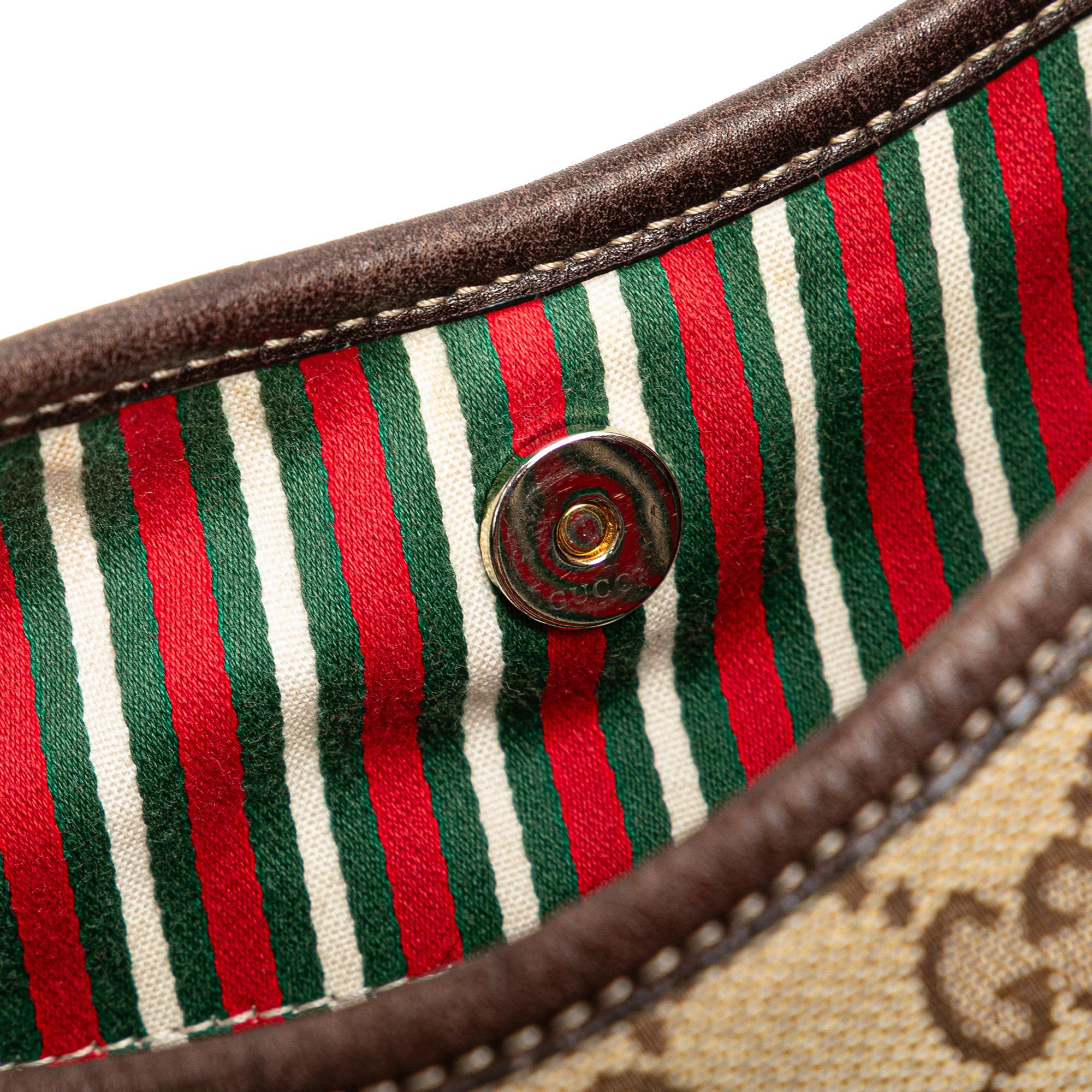 Gucci GG Canvas New Britt Hobo