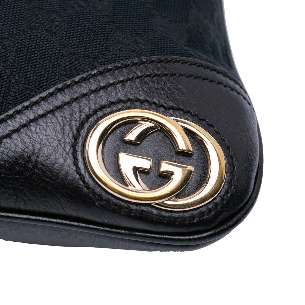 Gucci GG Canvas New Britt Hobo