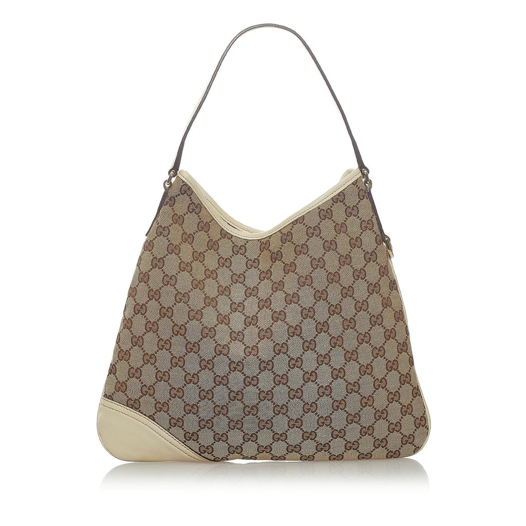 Gucci Gucci Canvas New Britt Shoulder Bag (SHG-33653)