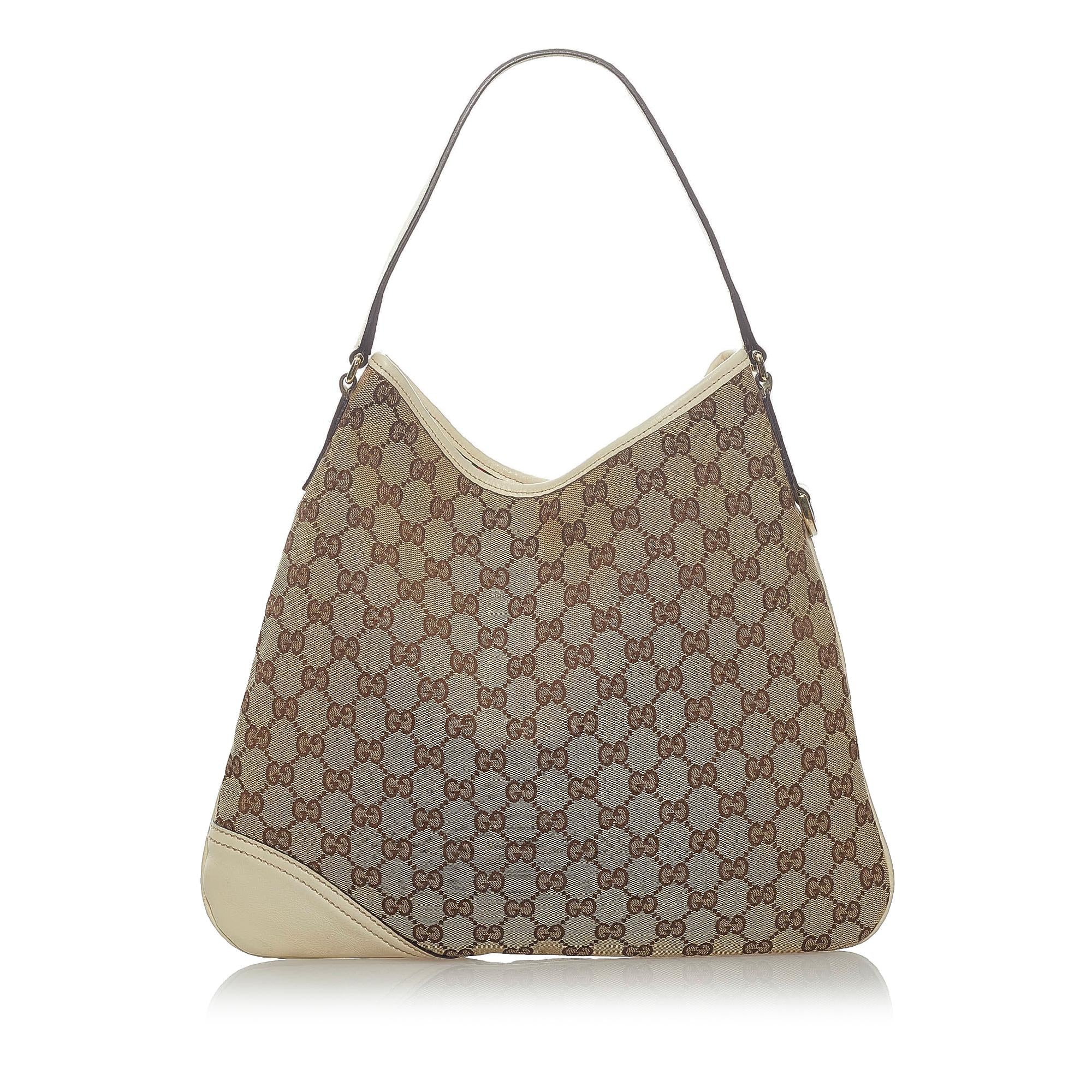 Gucci Gucci Canvas New Britt Shoulder Bag (SHG-33653)