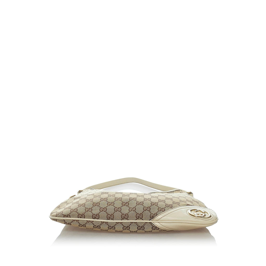 Gucci Gucci Canvas New Britt Shoulder Bag (SHG-33653)