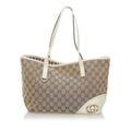 Gucci GG Canvas New Britt Tote Bag (SHG-33501)