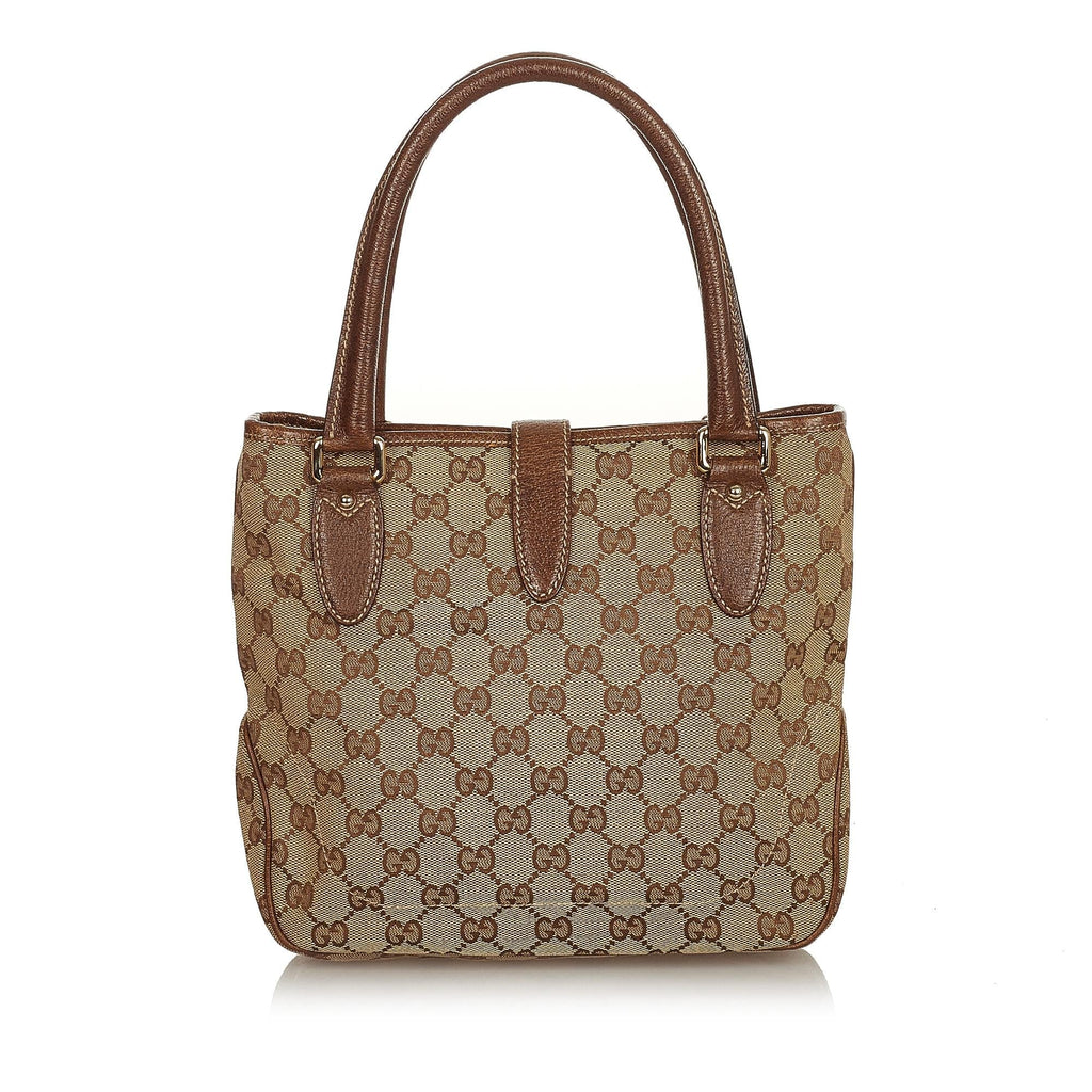 Gucci Gucci Canvas New Jackie Handbag (SHG-26352)