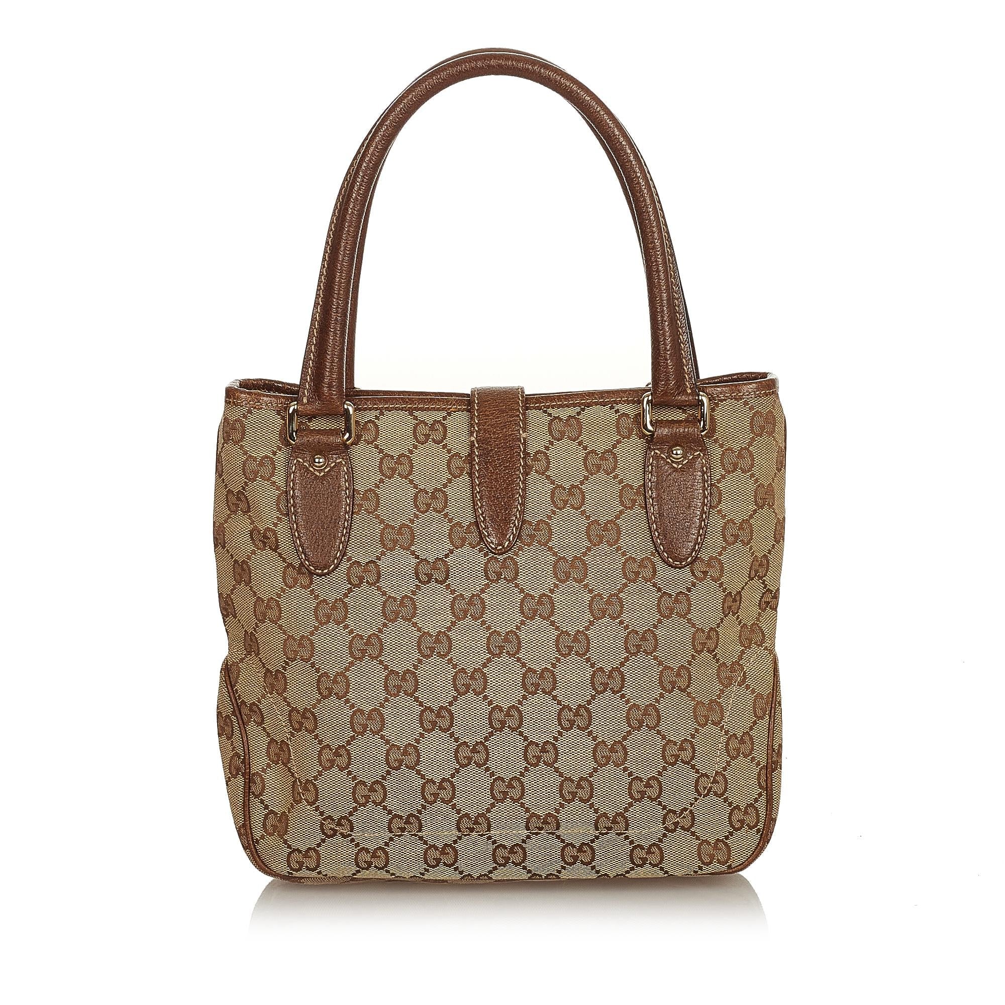 Gucci Gucci Canvas New Jackie Handbag (SHG-26352)