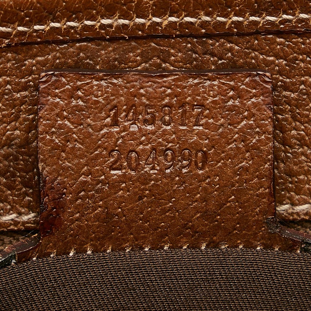 Gucci Gucci Canvas New Jackie Handbag (SHG-26352)