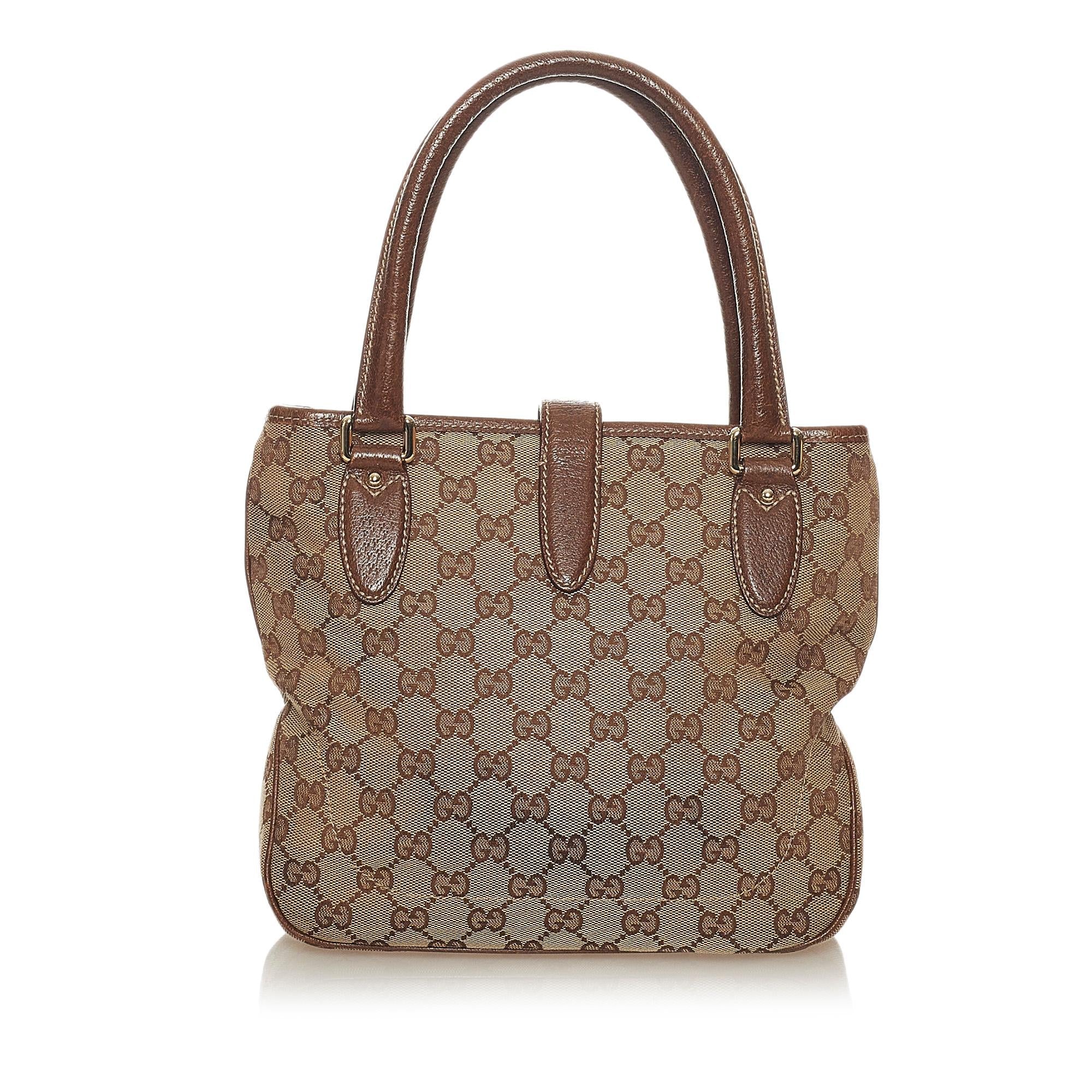 Gucci Gucci Canvas New Jackie Handbag (SHG-27359)