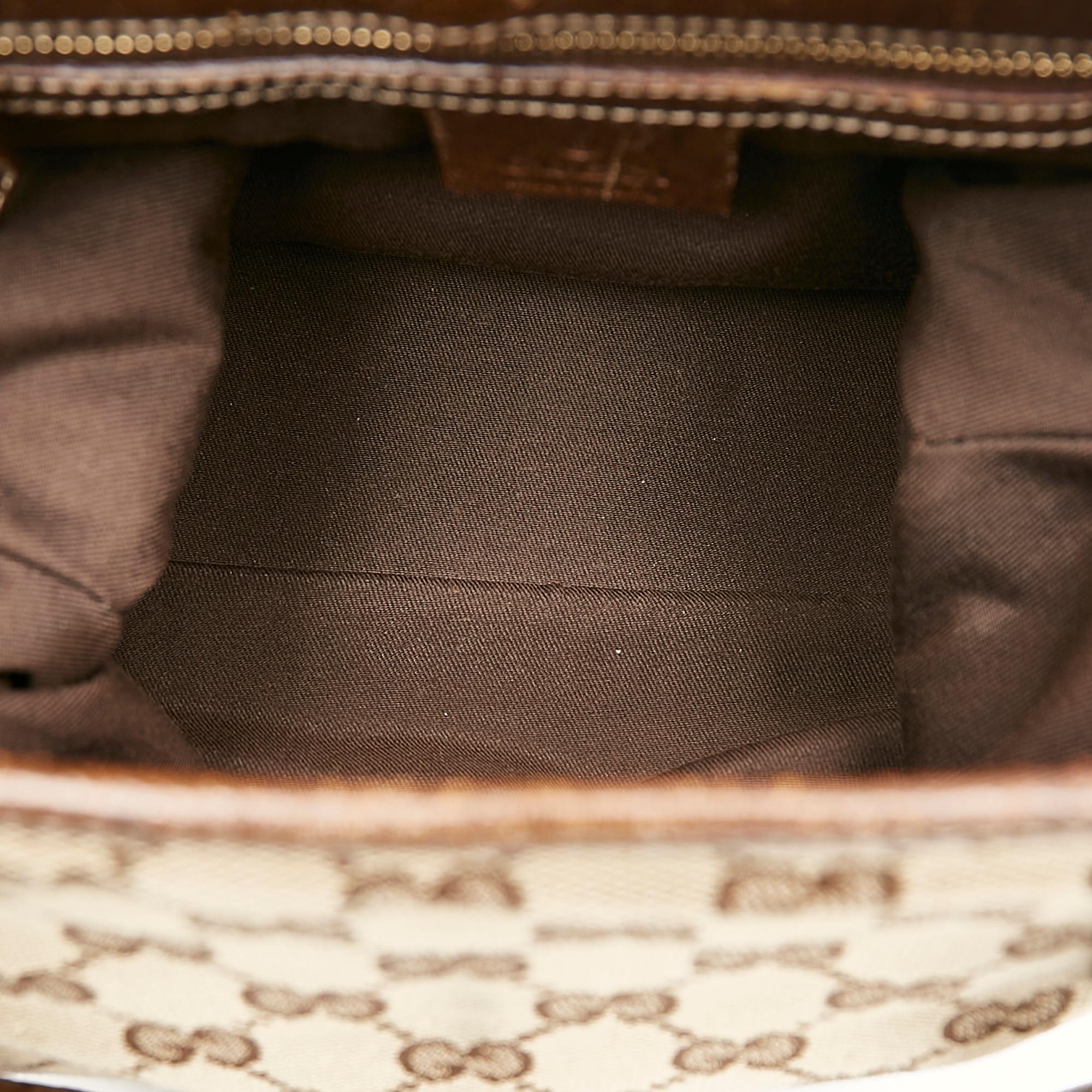 Gucci Gucci Canvas New Jackie Handbag (SHG-27359)