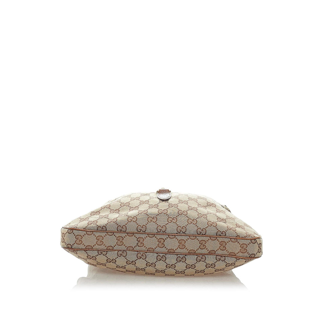 Gucci Gucci Canvas New Jackie Shoulder Bag (SHG-33247)