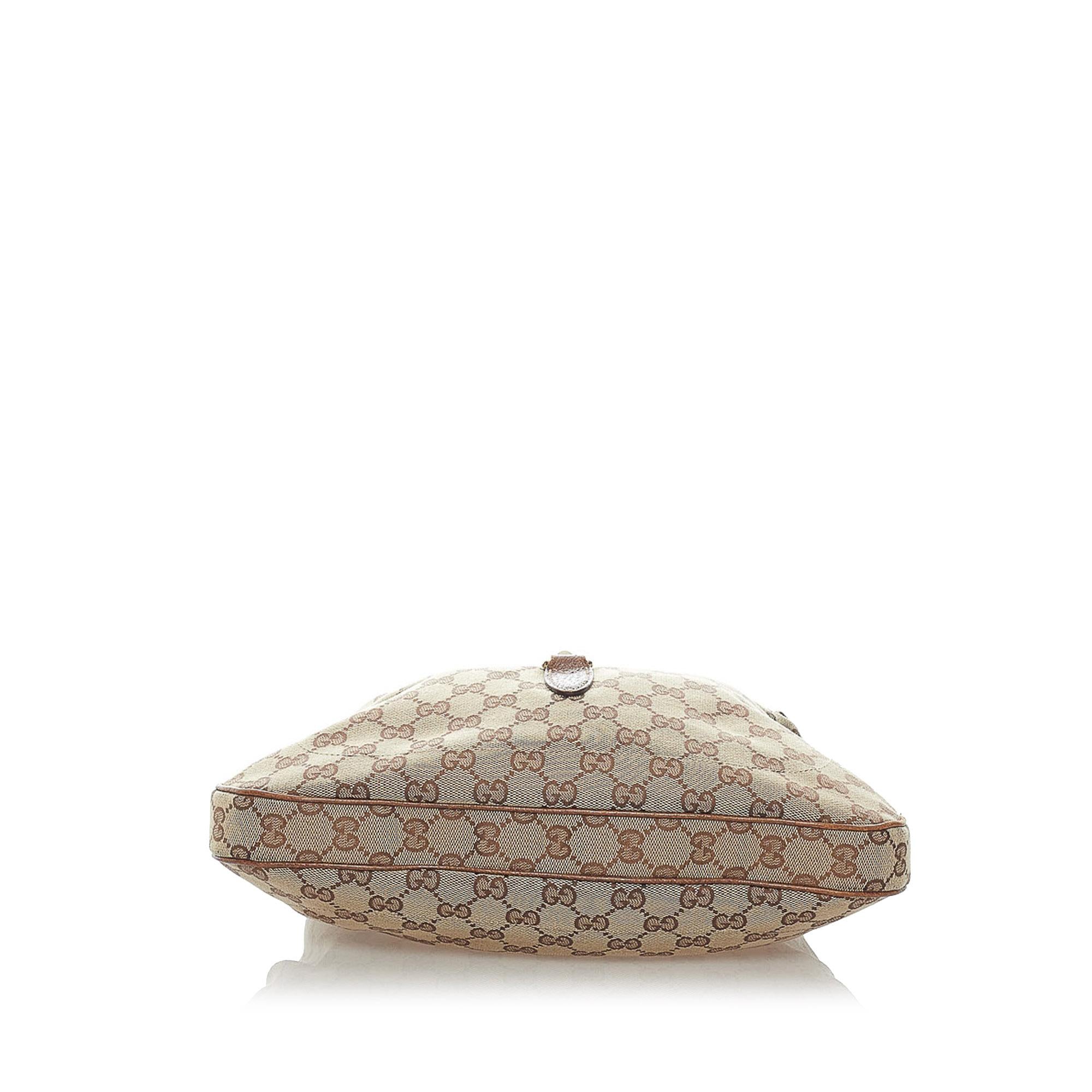 Gucci Gucci Canvas New Jackie Shoulder Bag (SHG-33247)