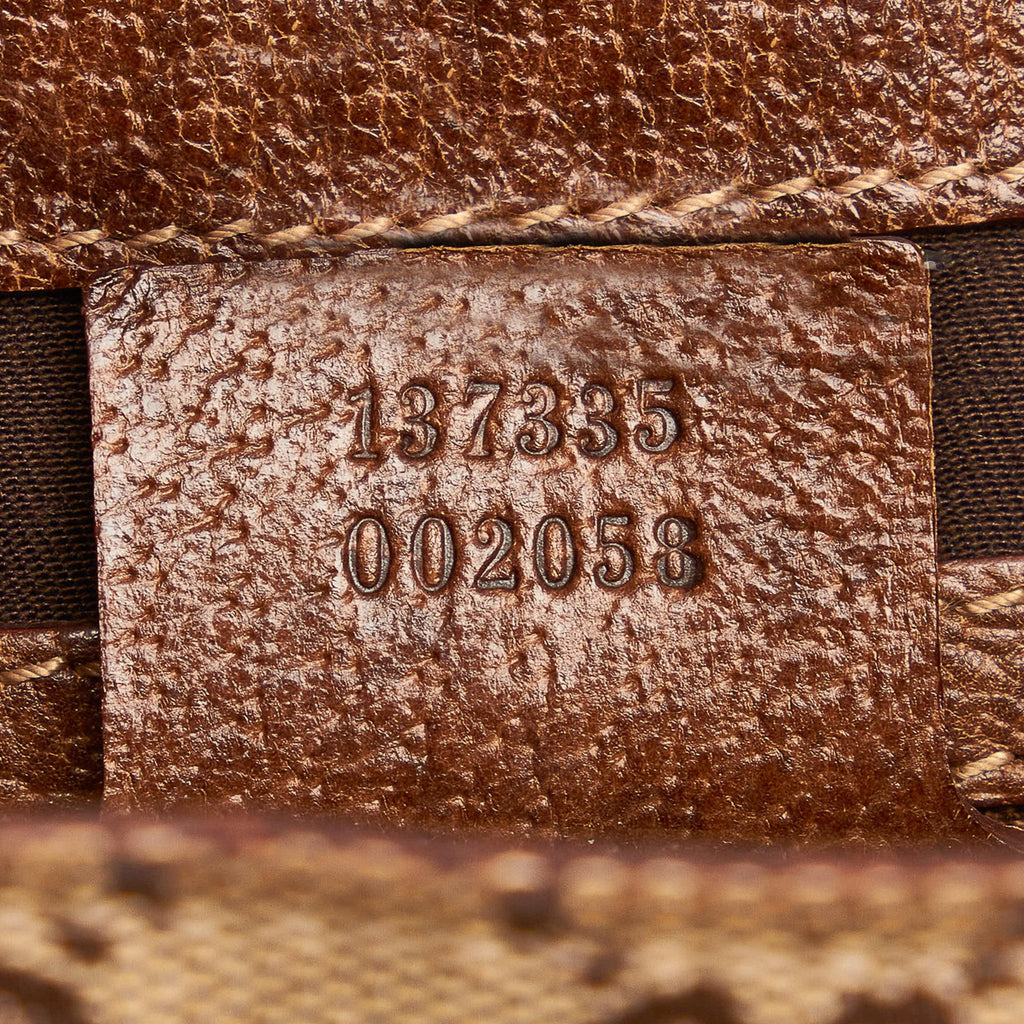 Gucci Gucci Canvas New Jackie Shoulder Bag (SHG-33247)