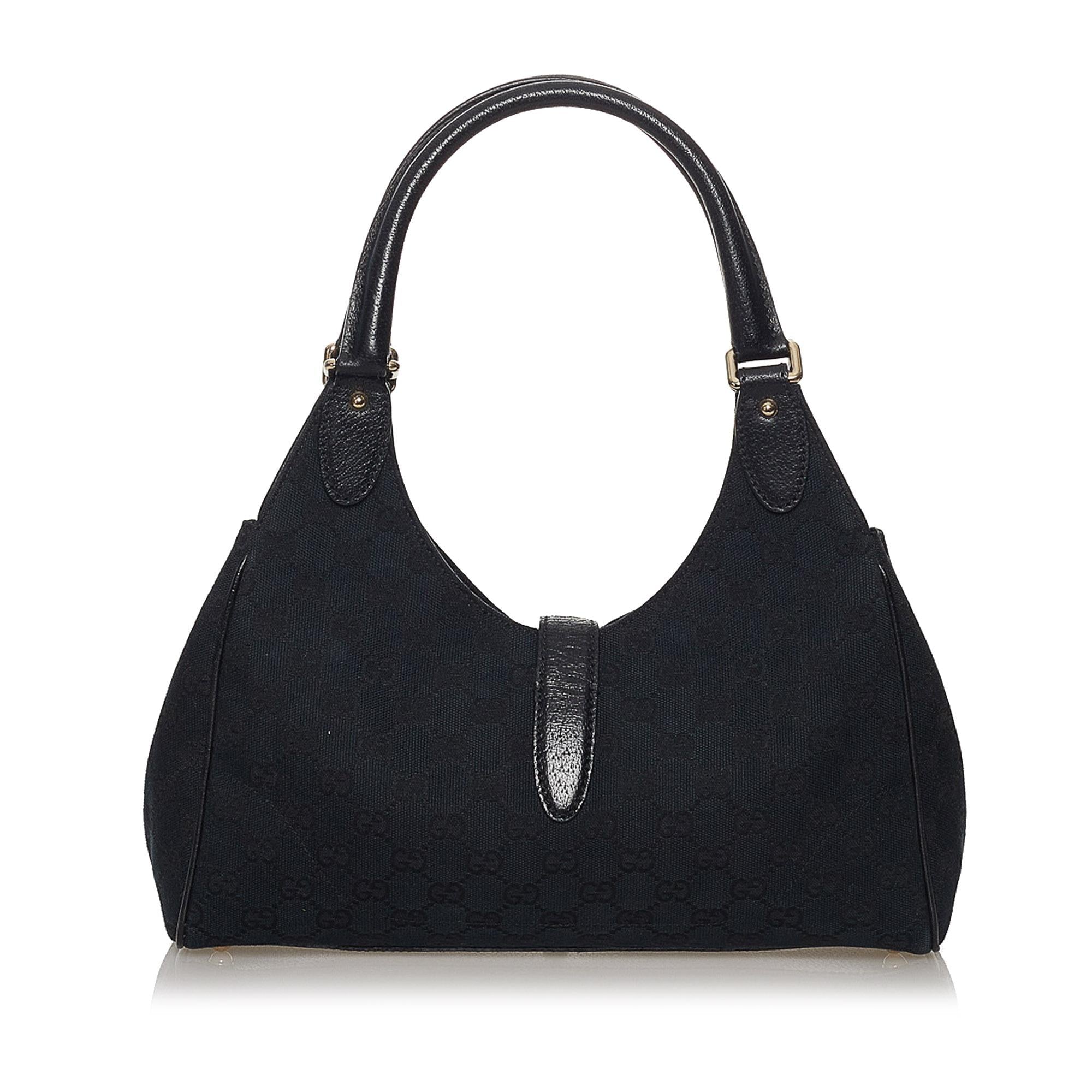 Gucci Gucci Canvas New Jackie Shoulder Bag (SHG-33462)