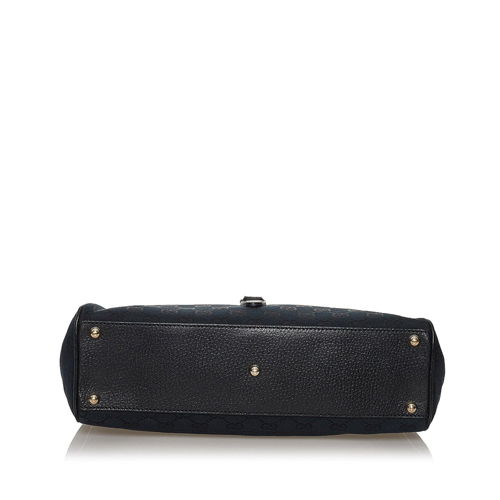 Gucci Gucci Canvas New Jackie Shoulder Bag (SHG-33462)
