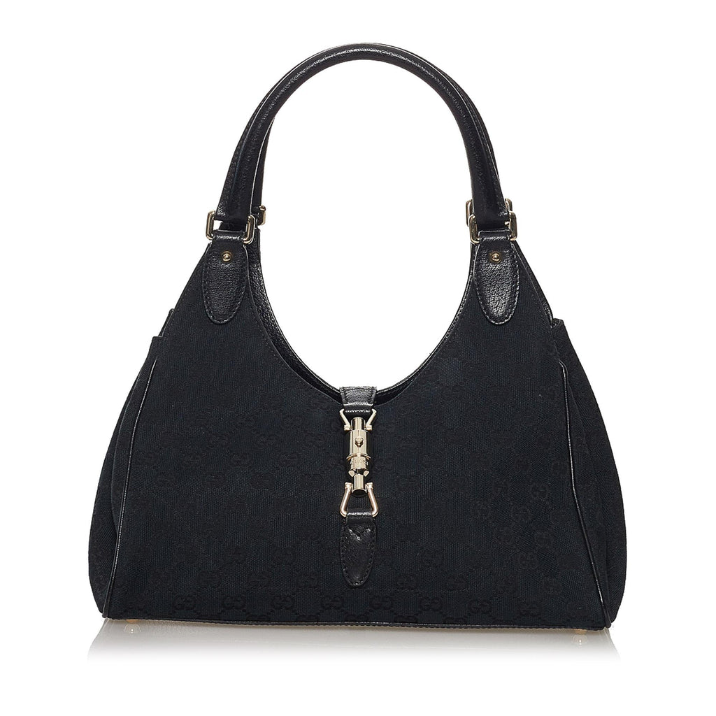 Gucci Gucci Canvas New Jackie Shoulder Bag (SHG-33462)