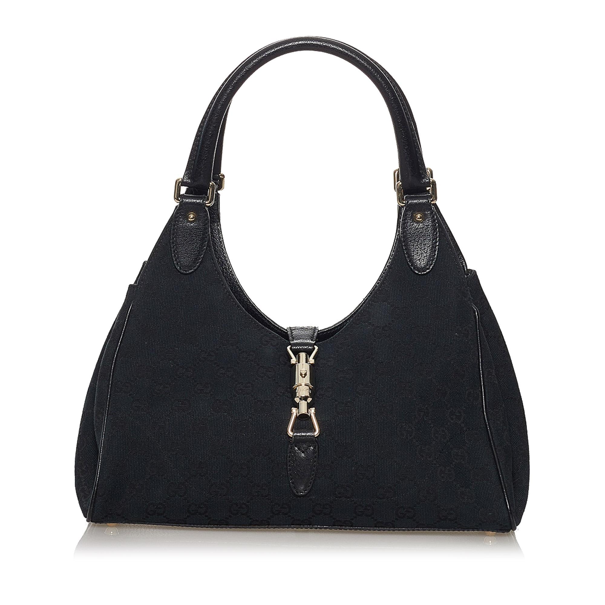 Gucci Gucci Canvas New Jackie Shoulder Bag (SHG-33462)