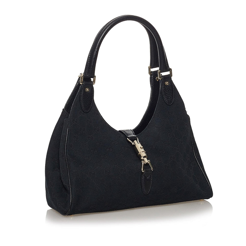 Gucci Gucci Canvas New Jackie Shoulder Bag (SHG-33462)
