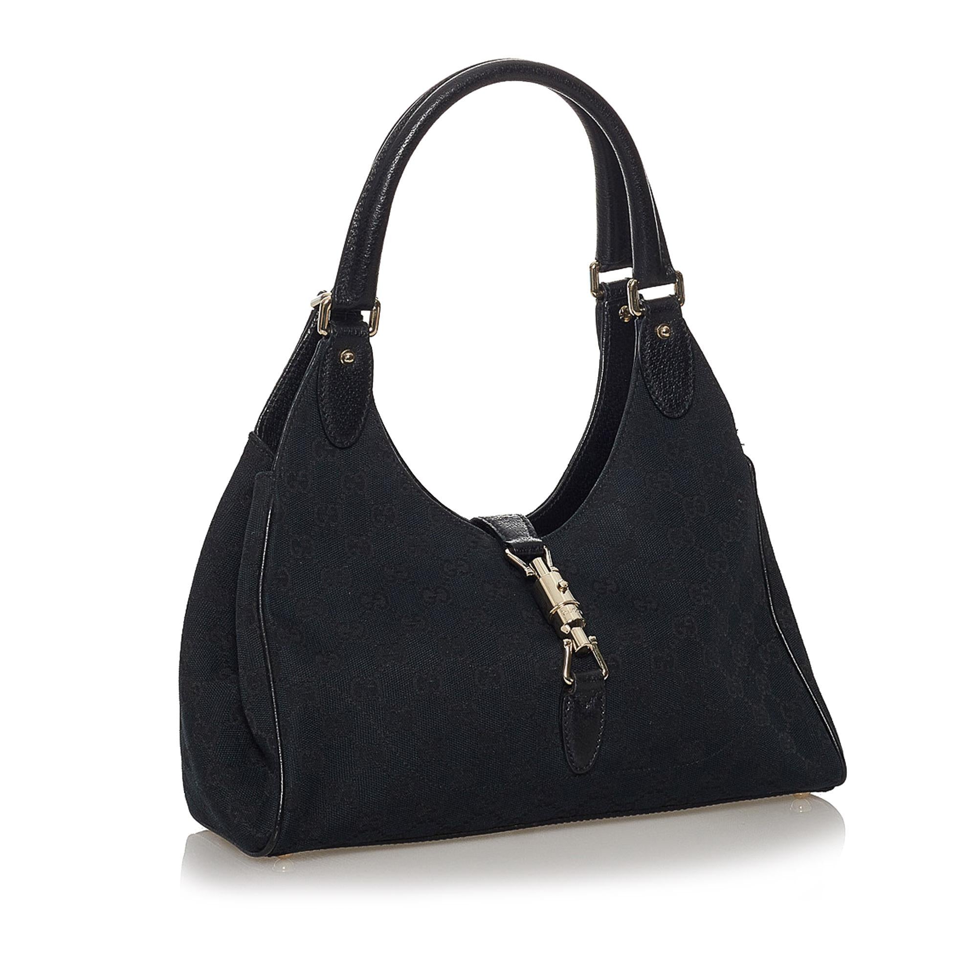Gucci Gucci Canvas New Jackie Shoulder Bag (SHG-33462)