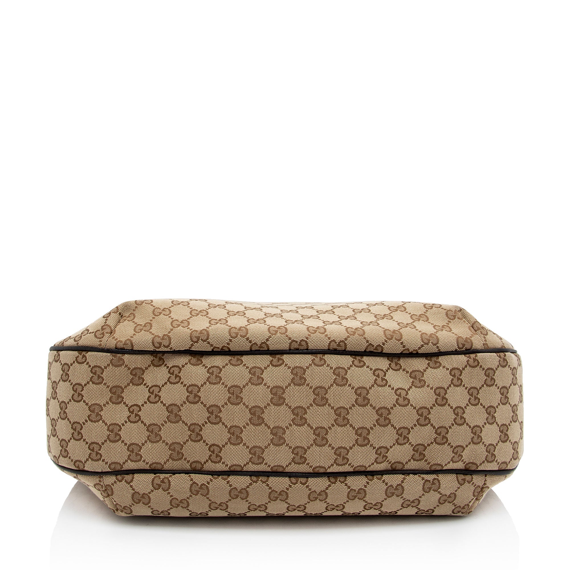 Gucci GG Canvas New Ladies Web Large Hobo (SHF-AhPj8g)