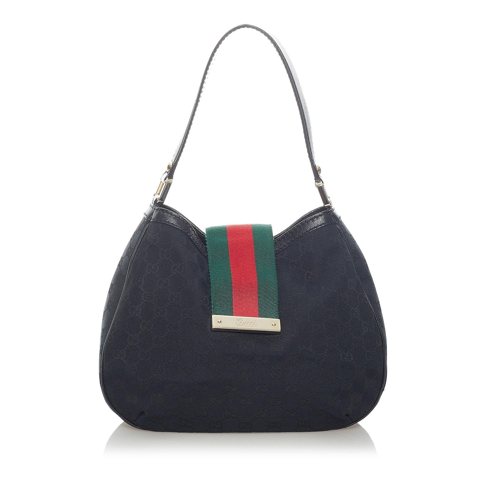 Gucci Gucci Canvas New Ladies Web Shoulder Bag (SHG-33580)