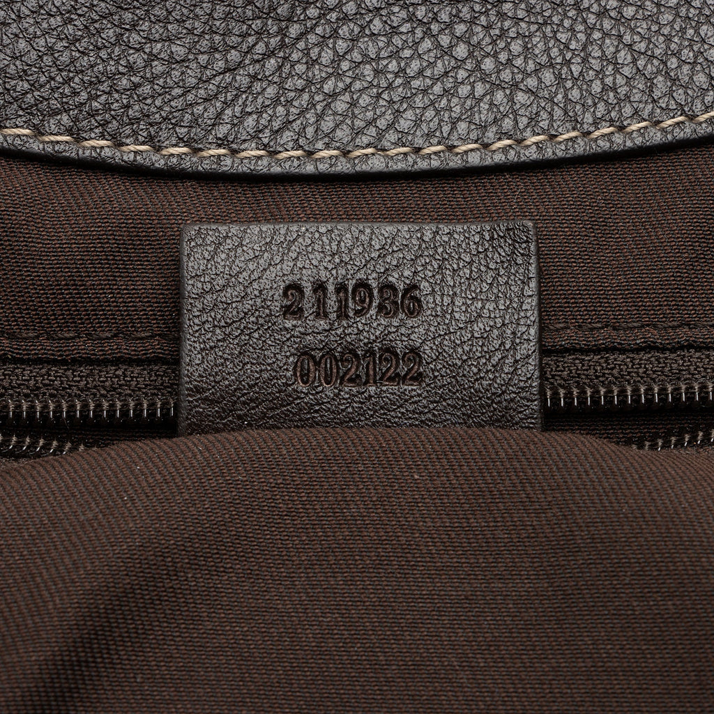 Gucci GG Canvas New Ladies Web Small Tote (SHF-eiujZp)