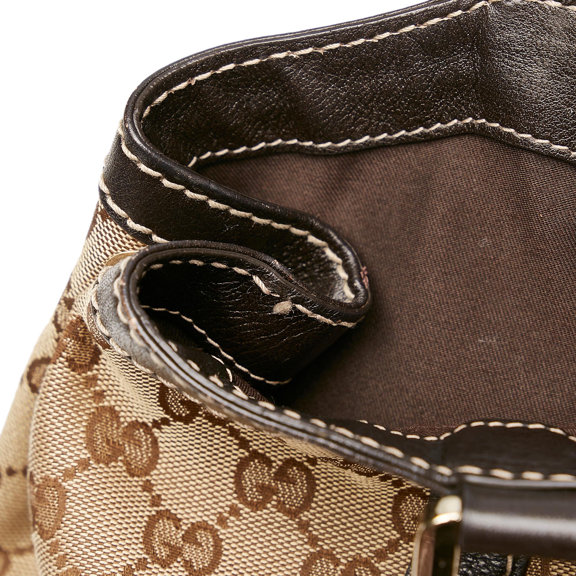Gucci GG Canvas New Ladies Web Tote Bag (SHG-29665)