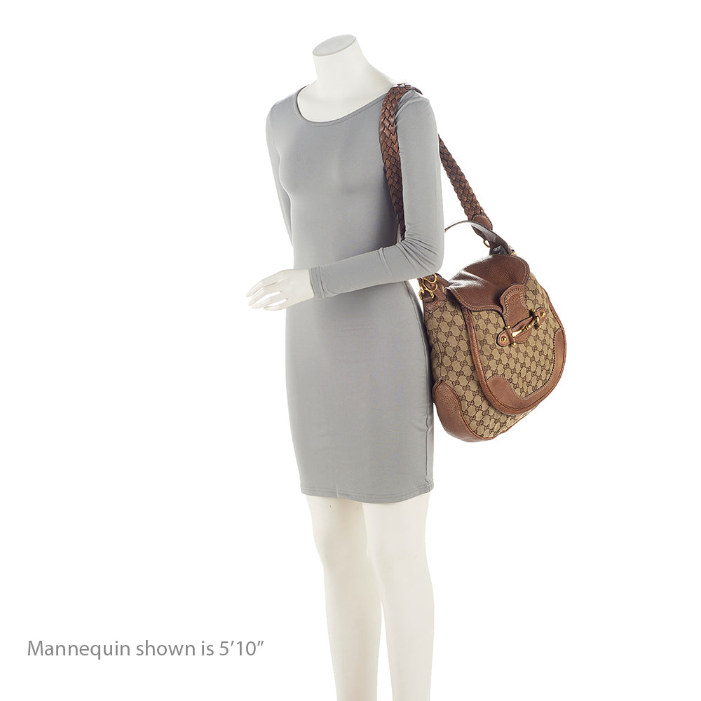 Gucci GG Canvas New Pelham Large Hobo (SHF-21704)