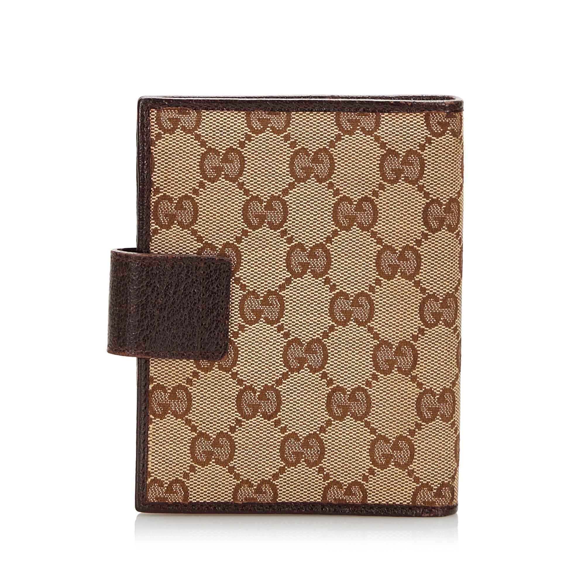Gucci GG Canvas Notebook Cover (SHG-37772)