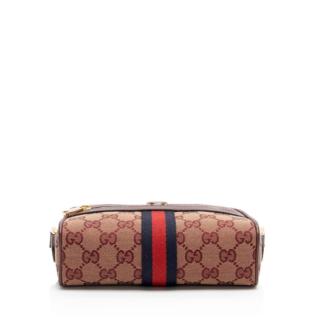 Gucci GG Canvas Ophidia Mini Shoulder Bag (SHF-xkp3mR)