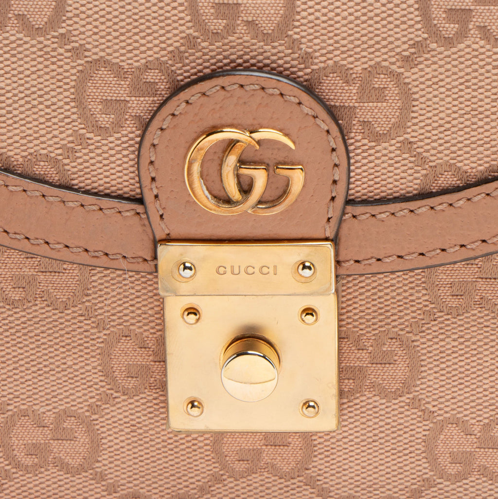 Gucci GG Canvas Ophidia Mini Top Handle
