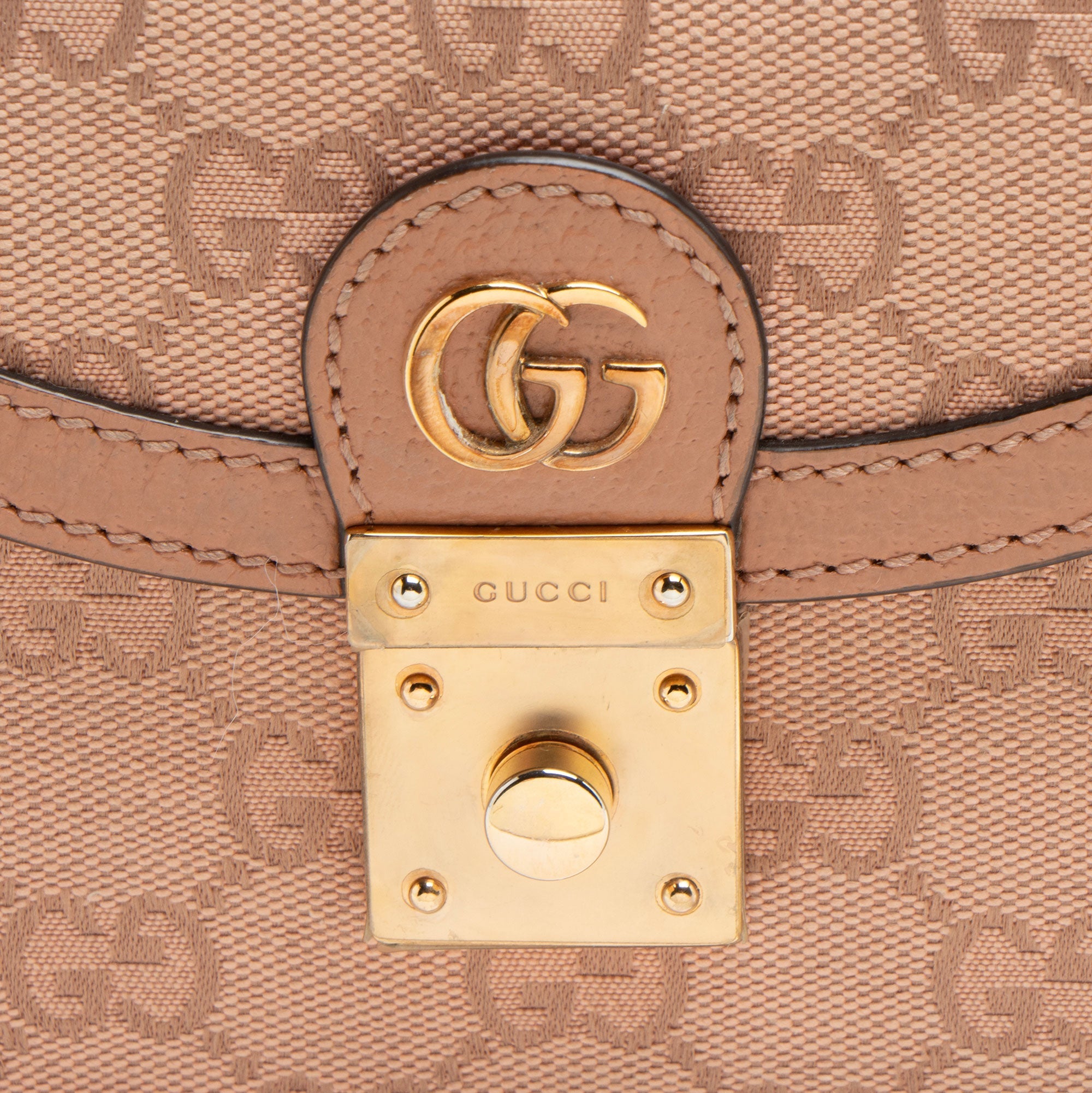 Gucci GG Canvas Ophidia Mini Top Handle