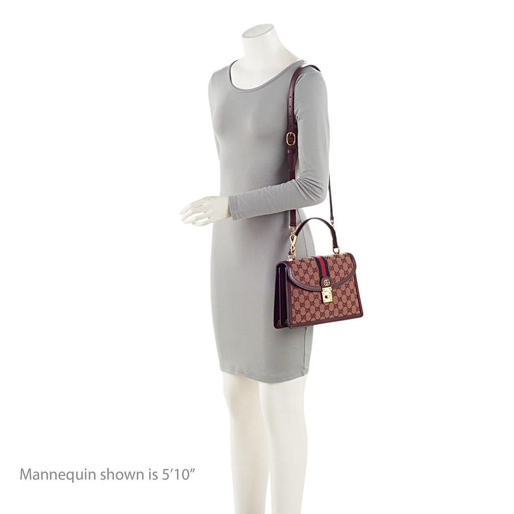 Gucci GG Canvas Ophidia Small Top Handle