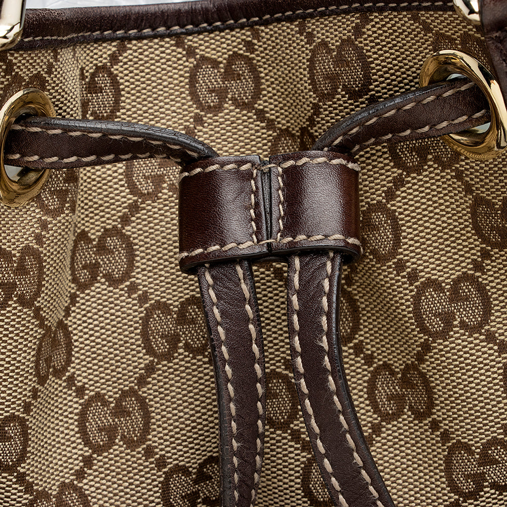Gucci GG Canvas Peggy Shoulder Bag (SHF-21692)