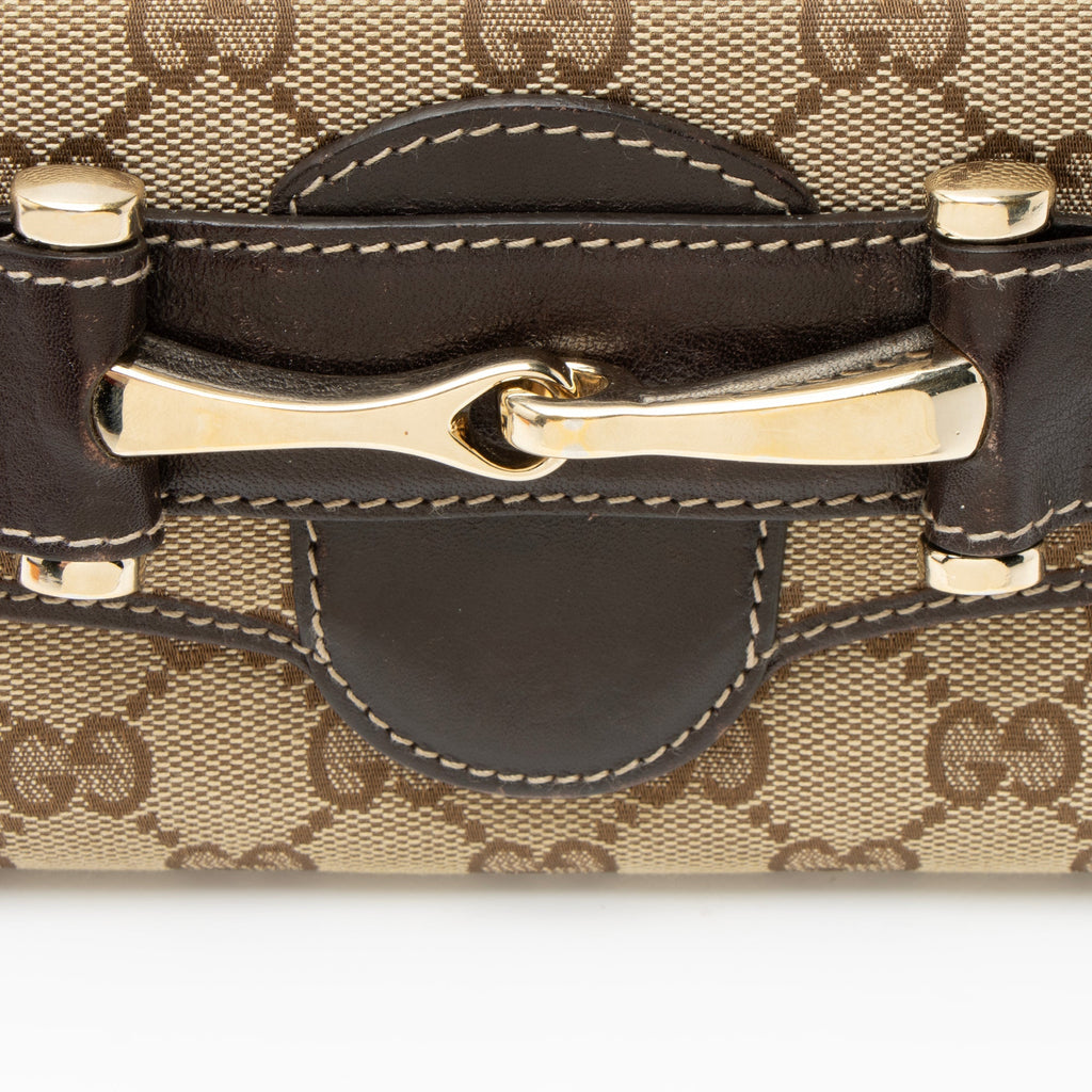 Gucci GG Canvas Pelham ContinLBtal Wallet