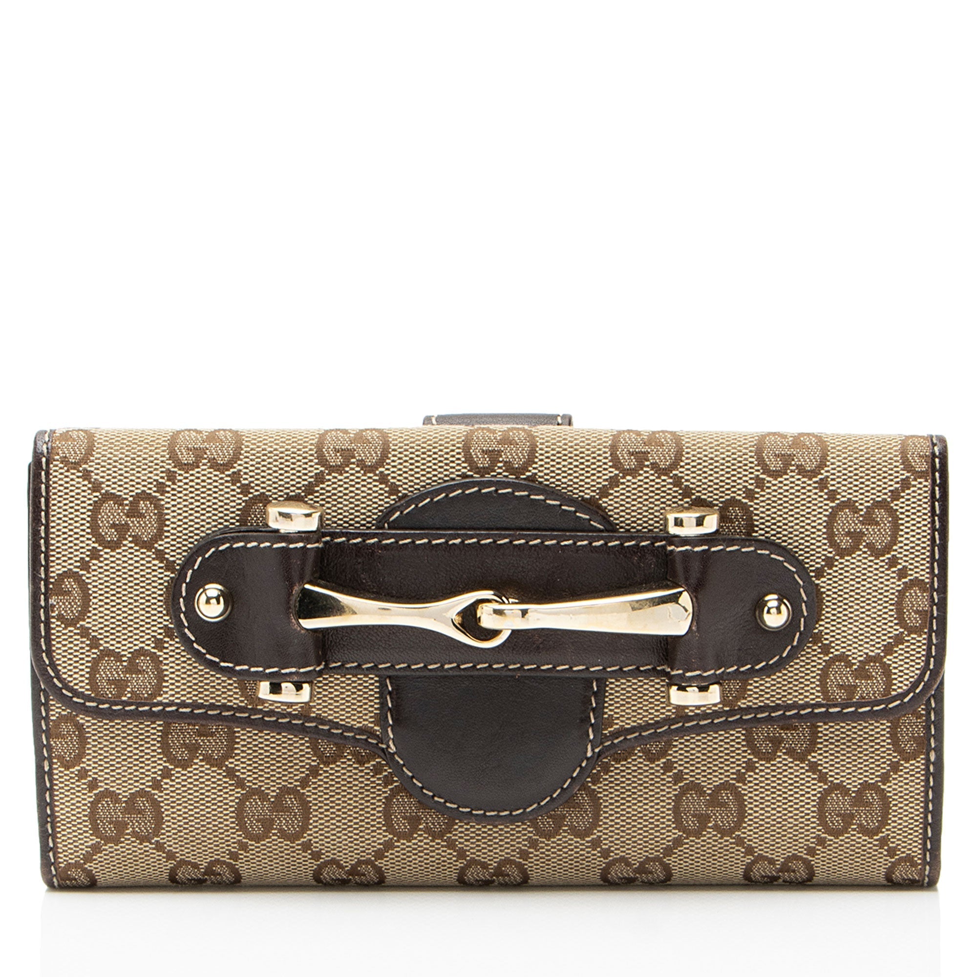 Gucci GG Canvas Pelham ContinLBtal Wallet