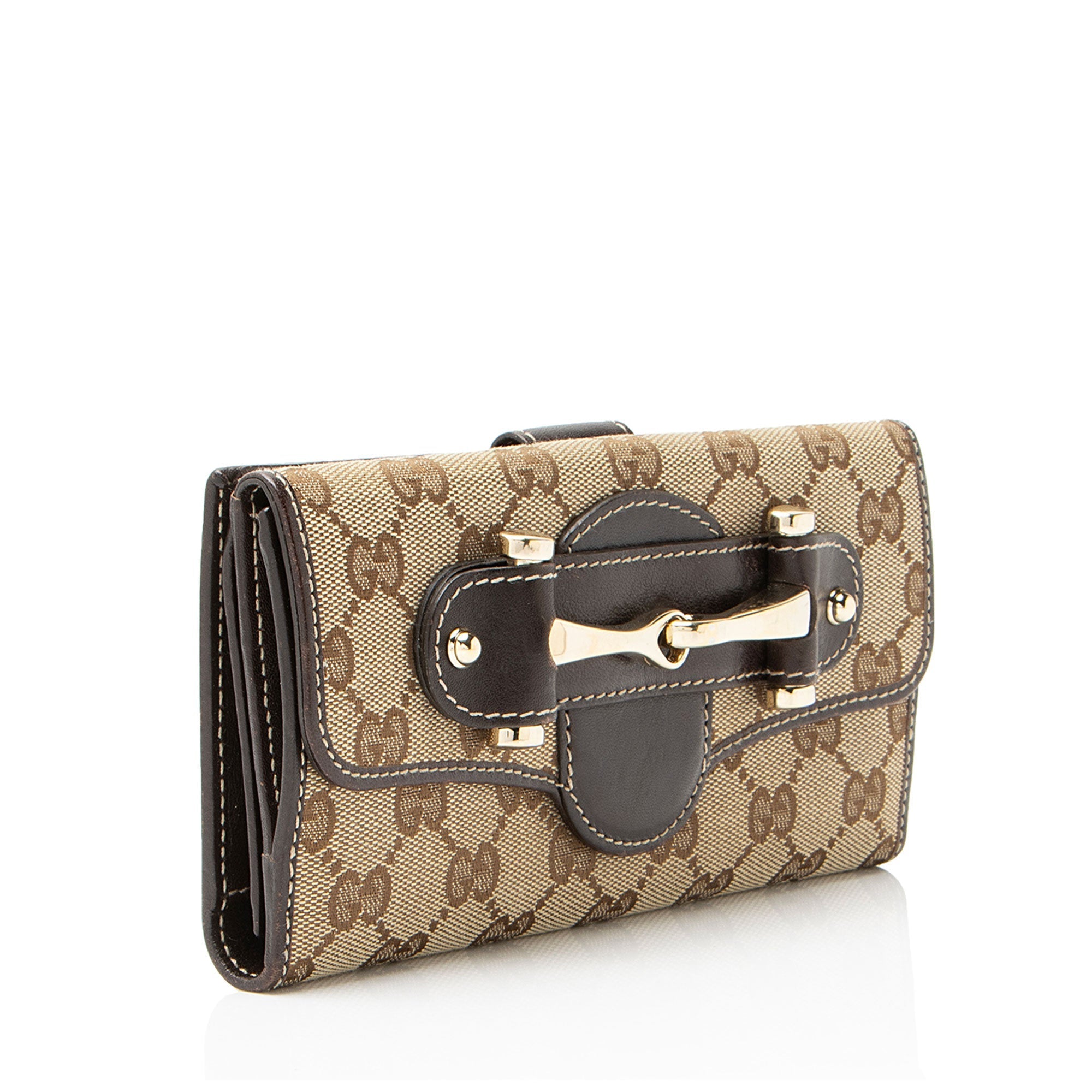 Gucci GG Canvas Pelham ContinLBtal Wallet